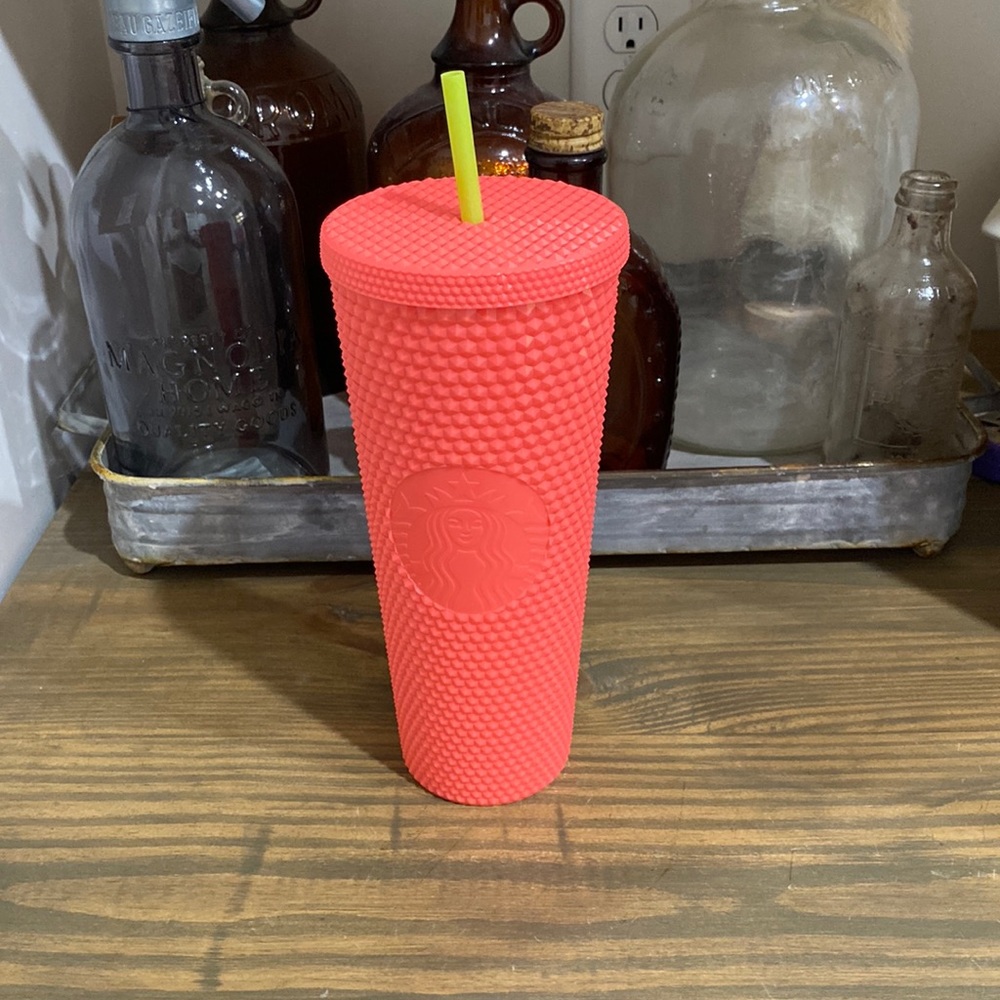 Starbucks Summer 2022 Dragonfruit stuffed tumbler